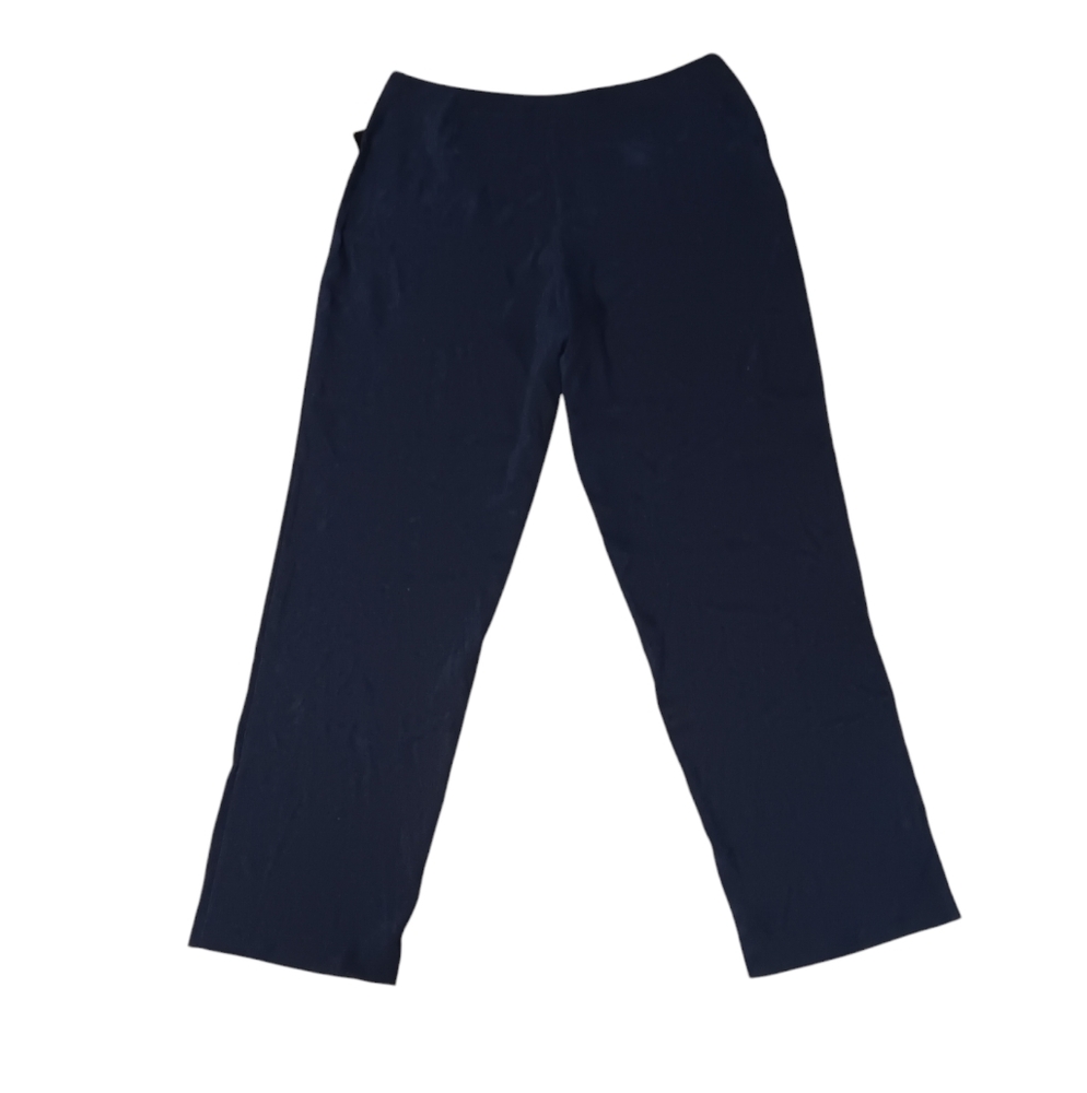 SAG HARBOR WOMEN'S SIZE 14 DARK BLUE COMFORT STRETCH DRESS PANTS. - Picture 7 of 7